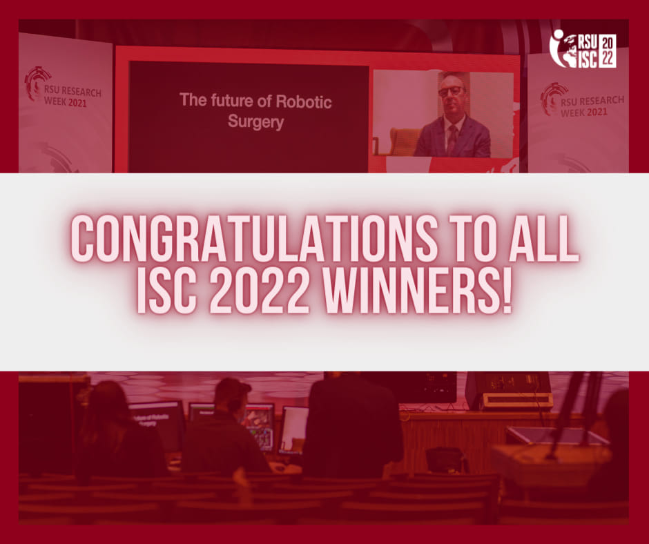 RSU ISC 2022 WINNERS! ISC